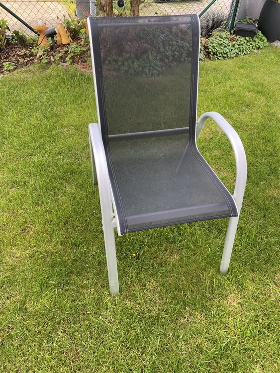 Gartenstühle 8 Stück stapelbar Aluminium Kaufen auf Ricardo