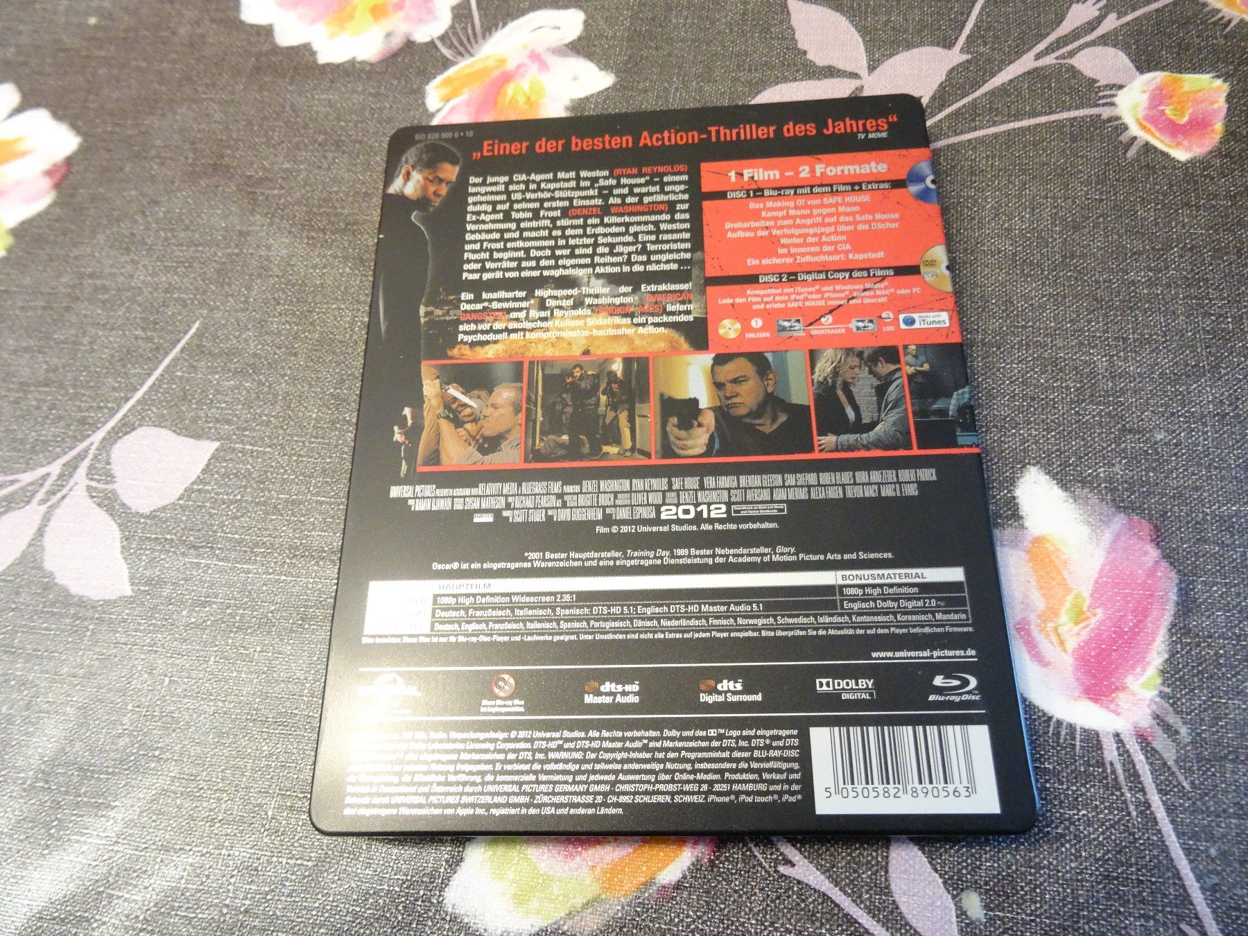 Tutti i DVDs: Safe House STEELBOOK BLU-RAY – Usato da Olten venduto da Disc-Verkauf 2
