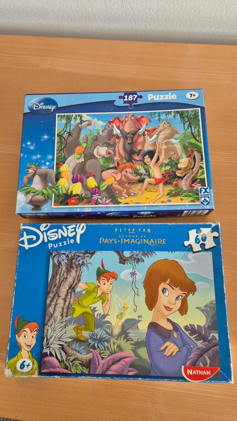 Disney Puzzle: 5 puzzles disney : PN: CHF 59.90 – Usato da Goumoens-la-Ville venduto da cfaIII 2