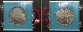 CZECHOSLOVAKIA 50 Korun 1975 NEUMANN silver Proof, orig.