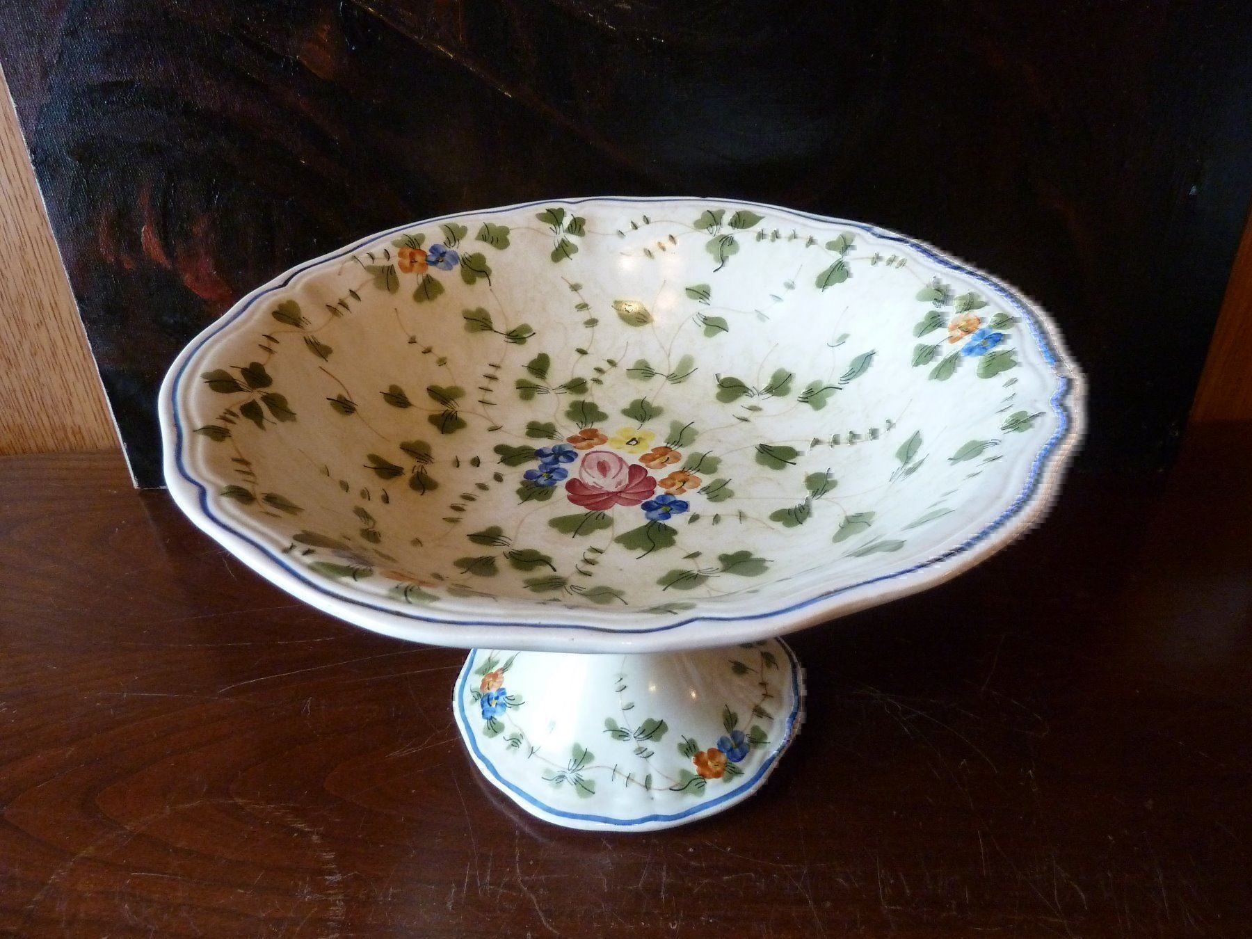 Plateaux: Fusschale Keramik – D'occasion à Bure par 1319 9