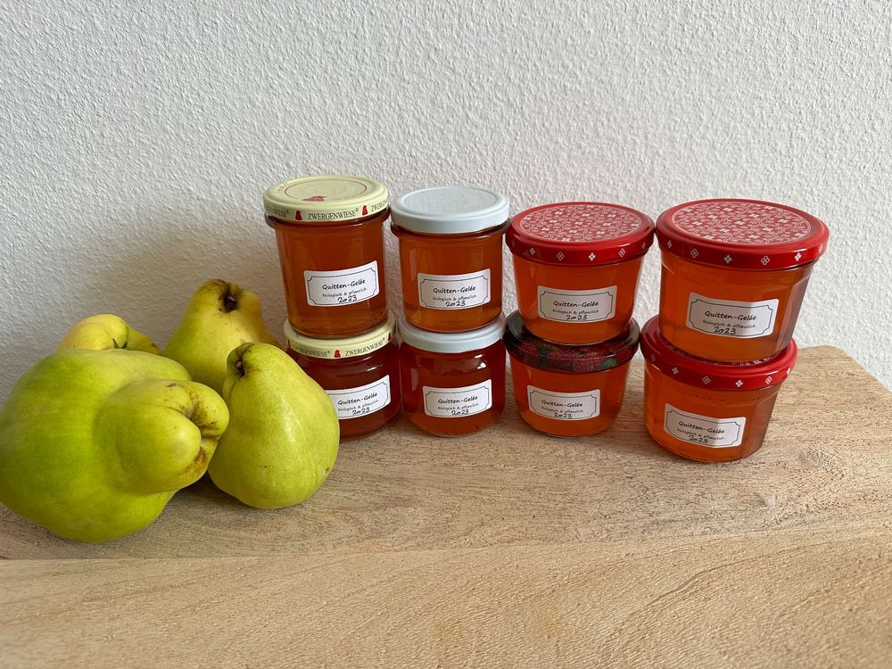 Schweizer Bio Quitten Gelée Konfitüre (Neu und originalverpackt) in ...