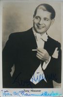 Tony Niessner (1906-1986)  Schauspieler - Autogramm