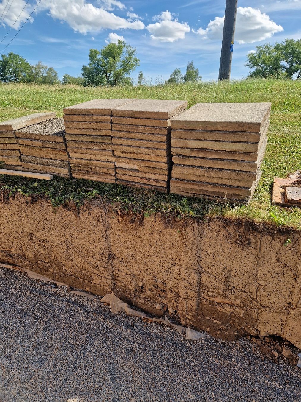Rivestimenti per pavimenti: gartenplatten – Usato da niederhasli venduto da tschanzdaniel 3