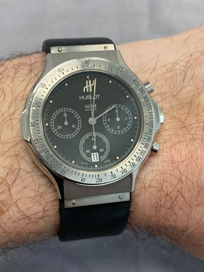 Hublot Orologi: HUBLOT MDM CHRONOGRAPH 39MM EDELSTAHL – Usato da Bottighofen venduto da menschenfamilie