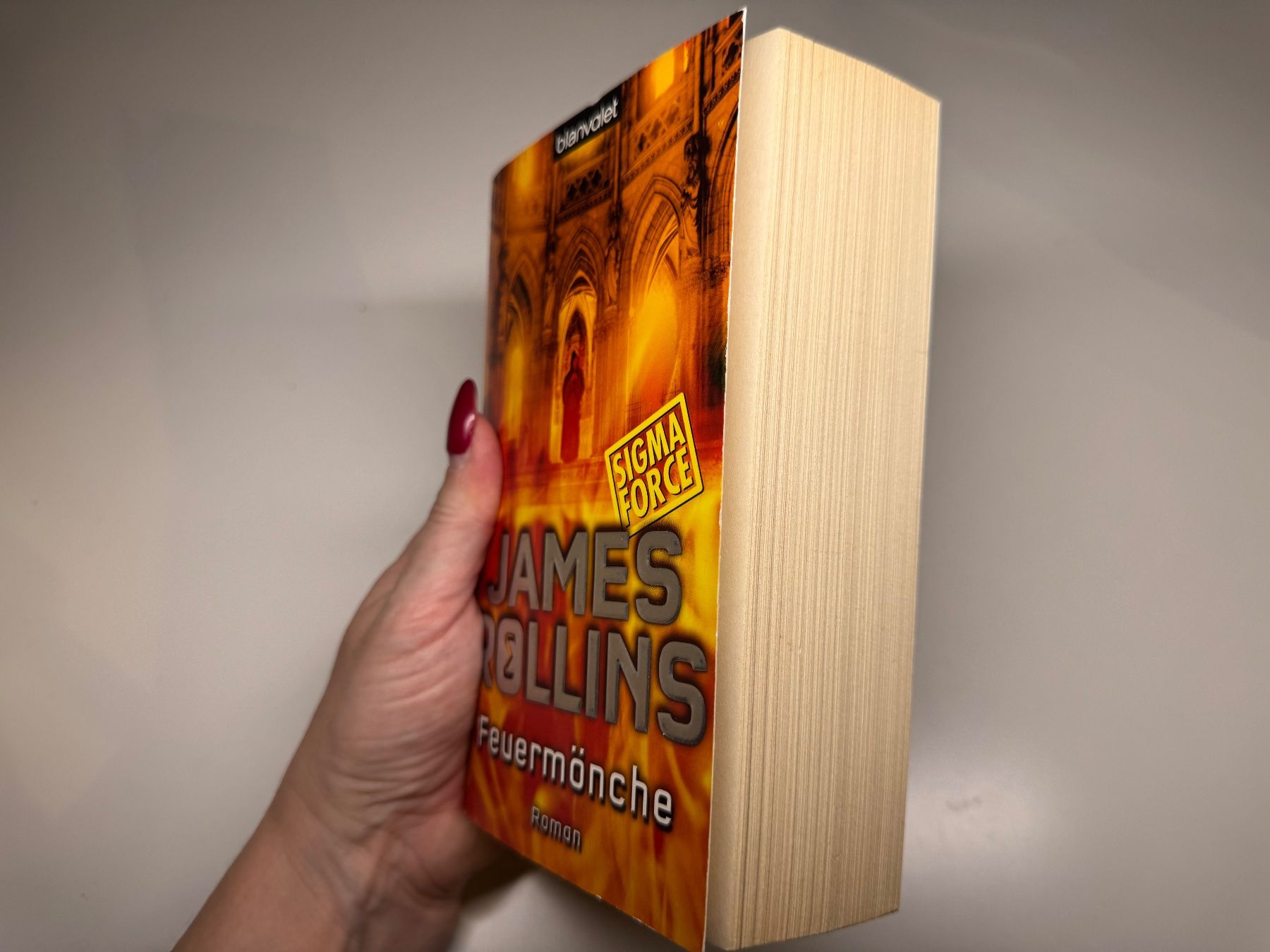 Libri: ROMAN: James Rollins, Feuermönche – Usato da Grosswangen venduto da Deutsche_Romane 1
