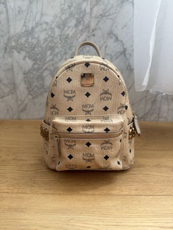 Rucksack „Stark Bebe Boo“ In Visetos Mit Seitlichen Nieten