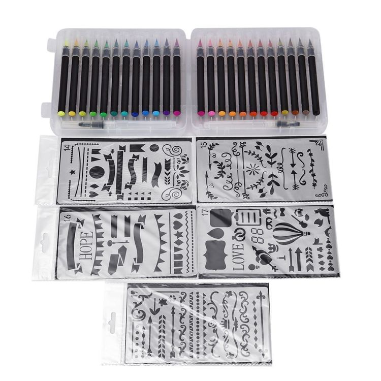 Nurila Malbuch Mit Wasserfarben - 24 Seiten Für Kleinkinder