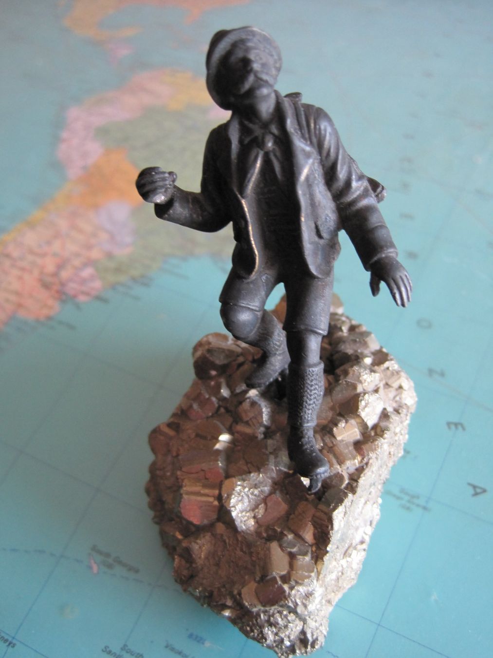 Statuette: kleine Figur Jäger - Wanderer – Usato da Bischofszell venduto da Joachim-115