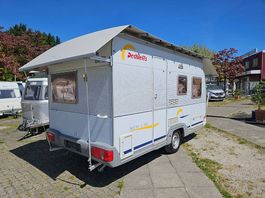 A vendre Dethleffs Camper avec auvent 4 saisons