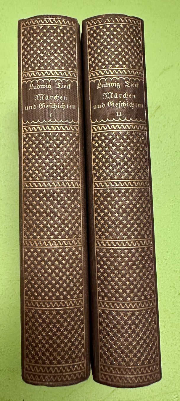 Libri: Ludwig Tieck: Märchen, 2 Bde. – Usato da Zürich venduto da allp 1