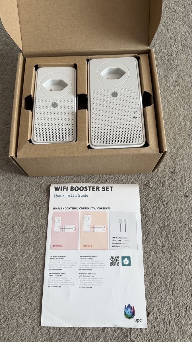 WiFi: WiFi Booster Set – Usato da Allschwil venduto da Schweiz2016 1