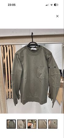 Stone Island Pullover olivgrün gebraucht