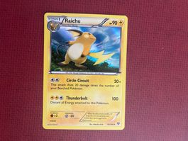 Pokemon Raichu Holo XY Base set 2014 NM