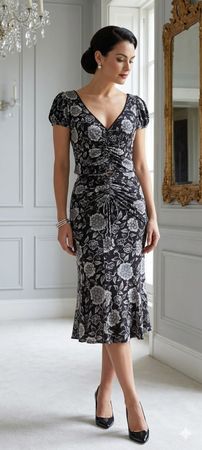 BLUMARINE Kleid Zweiteiler Shirt Bluse Rock Jupe Gr.36