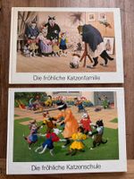 Bilderbuch: Die fröhliche Katzenschule und Katzenfamilie