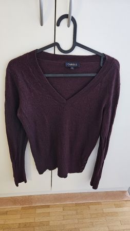 Pull bordeaux Caroll