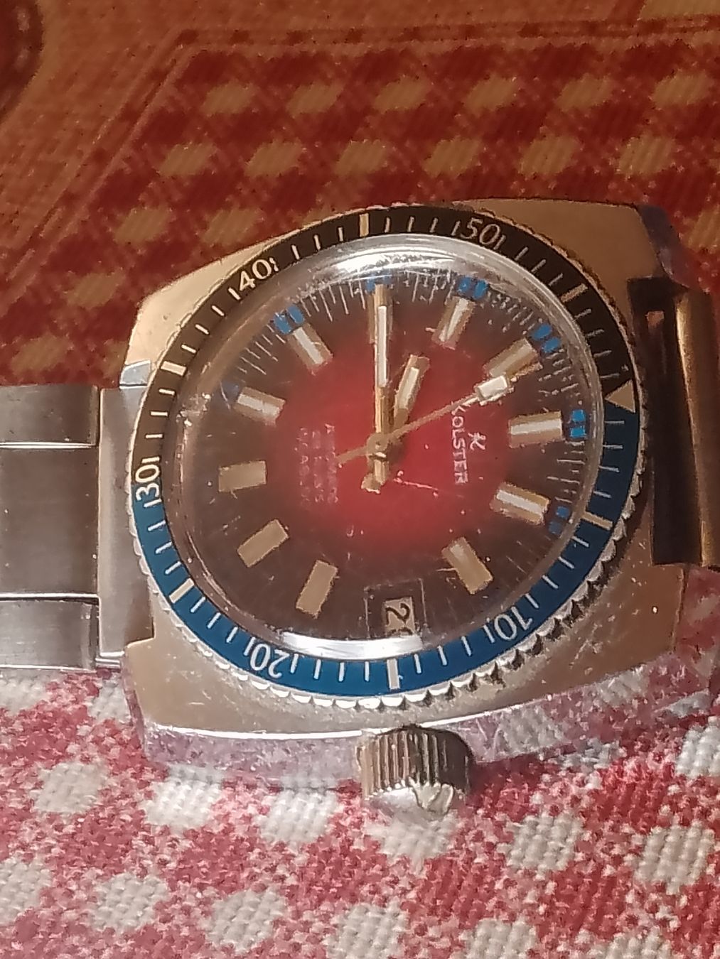 Orologi: Kolster diver's automatic 37mm läuft super  – Usato da Agno venduto da sam2608 3