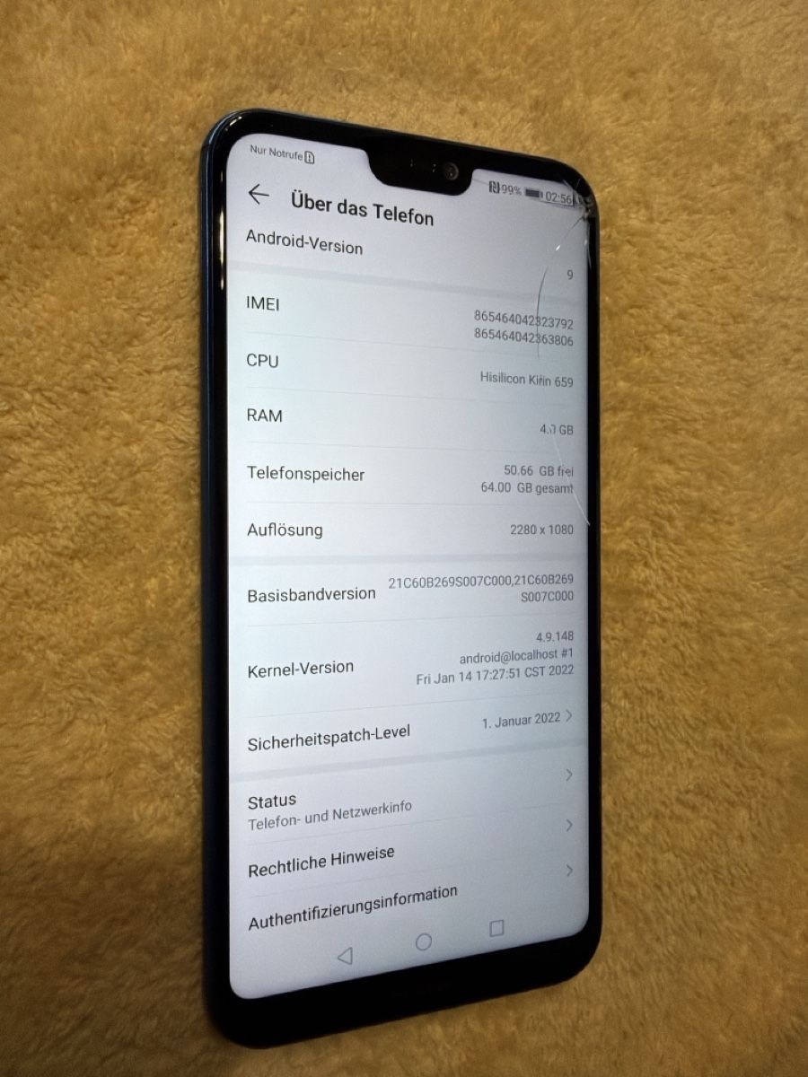 Huawei Telefoni cellulari / Smartphones: Huawei P20 Lite / Blau / 64Gb / – Usato da Arbon venduto da BaX_94 5