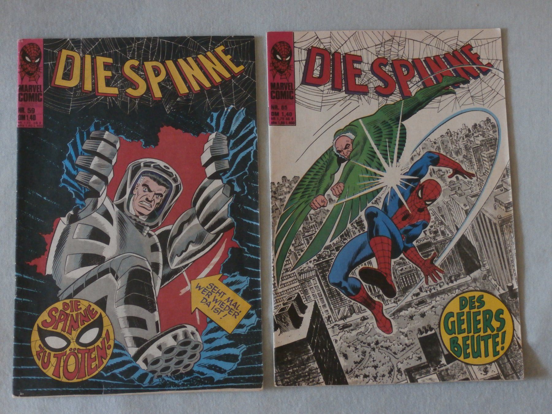 Fumetti: 4 alte Marvel Comics Die Spinne Spiderman – Usato da Zürich venduto da tiburzio 2