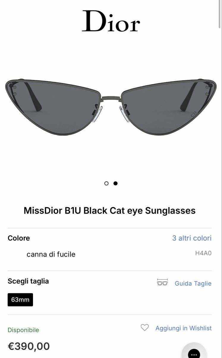 Dior Occhiali & Lenti: Dior sunglasses new – Nuovo e nell'imballaggio originale da Fahrweid venduto da Stellar_times 4