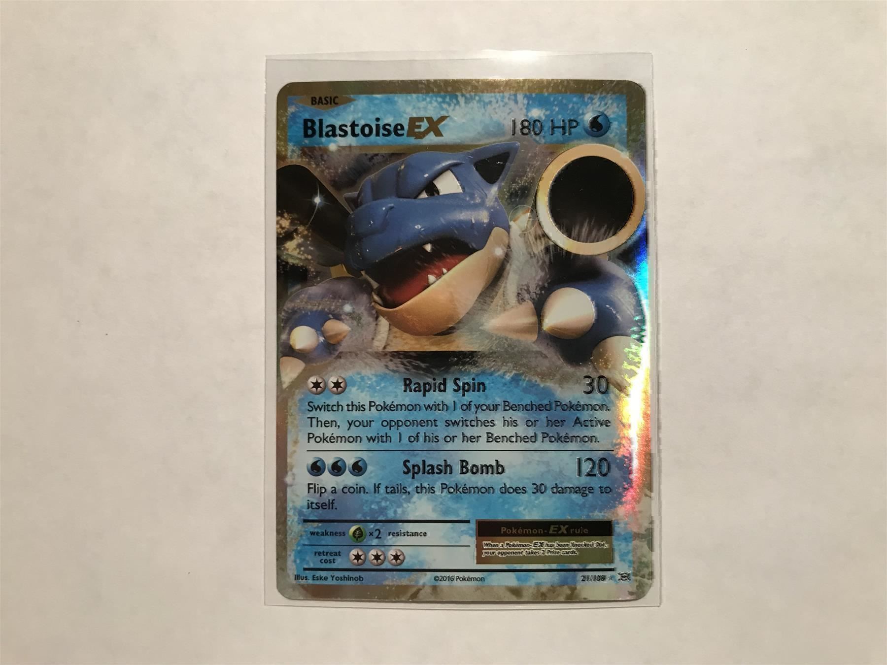 Pokémon Sammelbilder & Trading cards: Blastoise EX – Gebraucht aus Hagendorn von Pokecollectorch