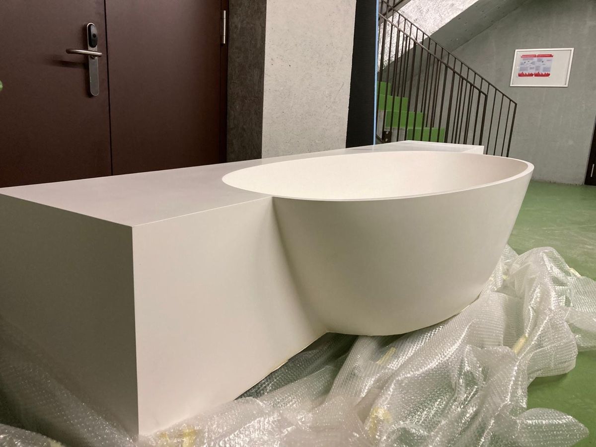 Vasche da bagno: Corian Badewanne – Nuovo (secondo la descrizione) da Chur venduto da Mbadimeischter 3