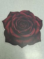 Mauspatt mit roter Rose