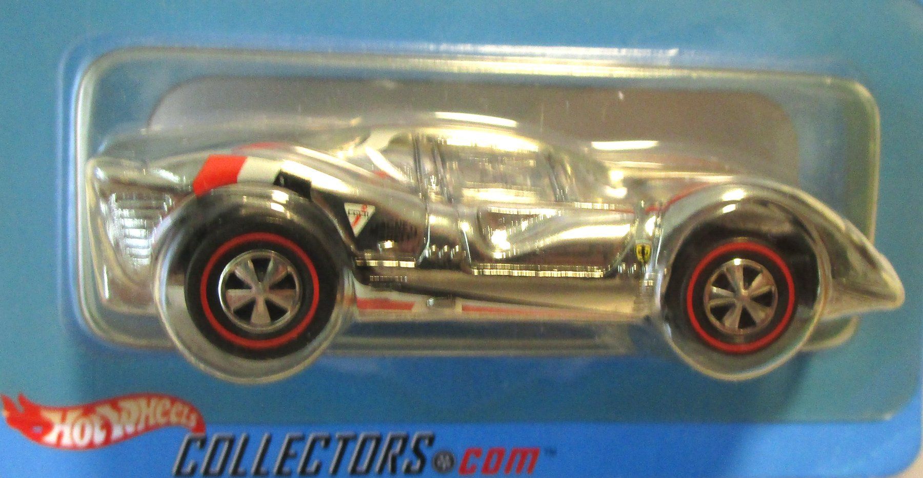 Ferrari Modellini d'auto: HOT WHEELS FERRARI P4 SUPER CHROMES - B2197 – Nuovo e nell'imballaggio originale da Chêne-Bourg venduto da breno56 1