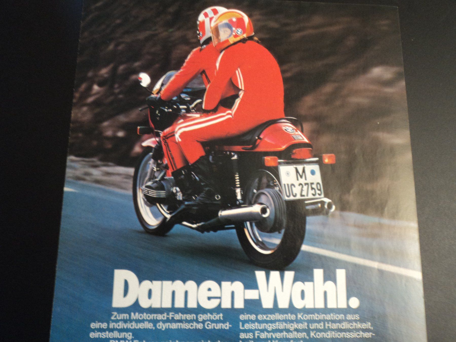 BMW Documents: Prospekt Werbung BMW Motorrad 1977 – D'occasion à Schwarzenburg par modelCARama 1