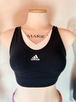 ADIDAS, Sport-Top, Grösse 40, Farbe Schwarz/Weiss