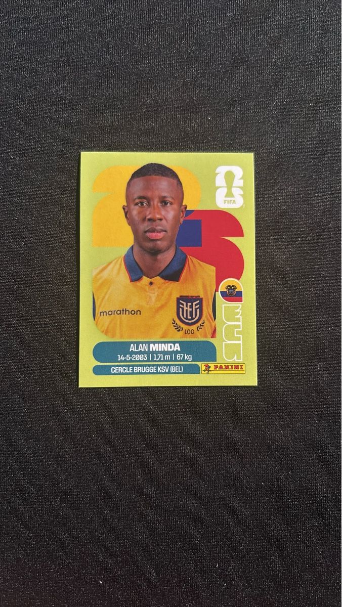 Panini Carte collezionabili: Panini - WM 2026 - Alan Minda - ECU 18 – Usato da Kaiseraugst venduto da Baum_12