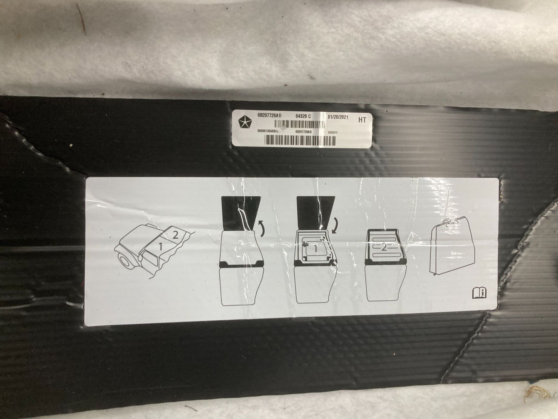 Jeep Tutti pezzi di ricambio auto: Jeep Wrangler Hardtop Tasche 68298539AB – Usato da Cham venduto da WB2223 6