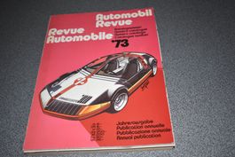 Catalogue Revue Automobiles 1973