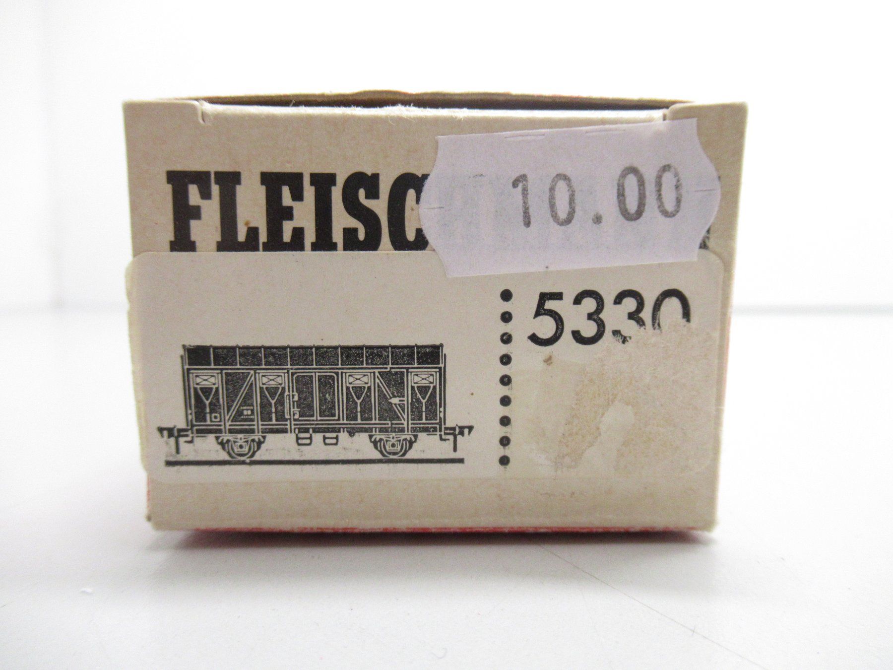 Fleischmann Modelleisenbahnen: Fleischmann 5330 gedeckter Güterwagen der Deutschen Bahn DC – Gebraucht aus Basel von mhmarken 6