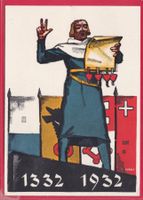 ZENTENARFEIER LUZERN,  600 JAHRE IM BUND 1332-1932,11.9.1932