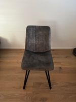 Moderne graue Stühle - 4er Set - Sehr guter Zustand