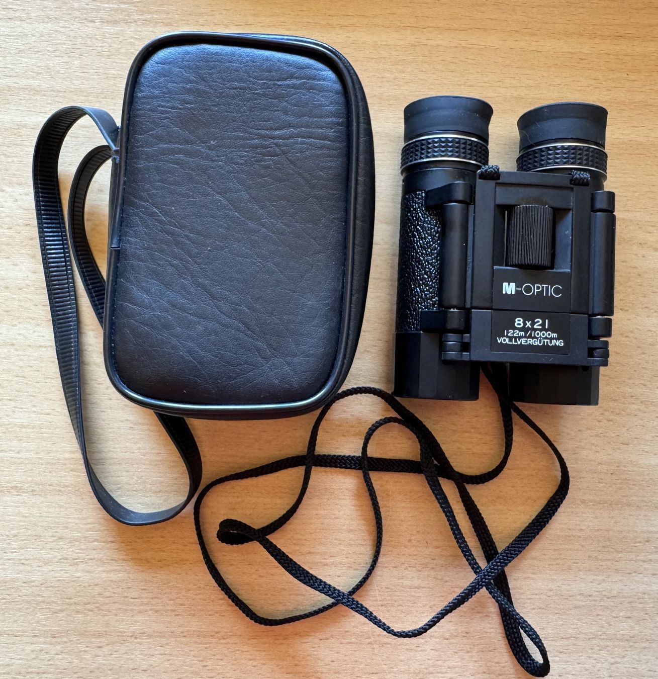 Feldstecher: Fernglas M-Optic 8 x 21 mit Hülle – Gebraucht aus Diepoldsau von preisparadies-ch