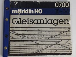 Märklin 0700 Gleisanlagen Spur H0 für K- und M-Gleise 1982