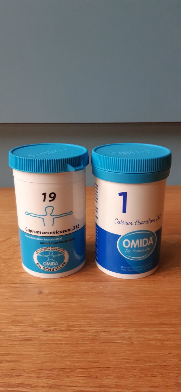 Cibi & Specialità: Schüsslersalz No. 1 und 19 – Usato da Sarnen venduto da Ver01dg