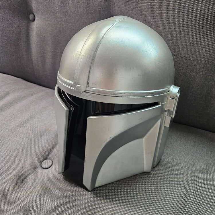 Design Handicraft, Mandalorian-Helm, Stahl, mittelalterlicher Helm für