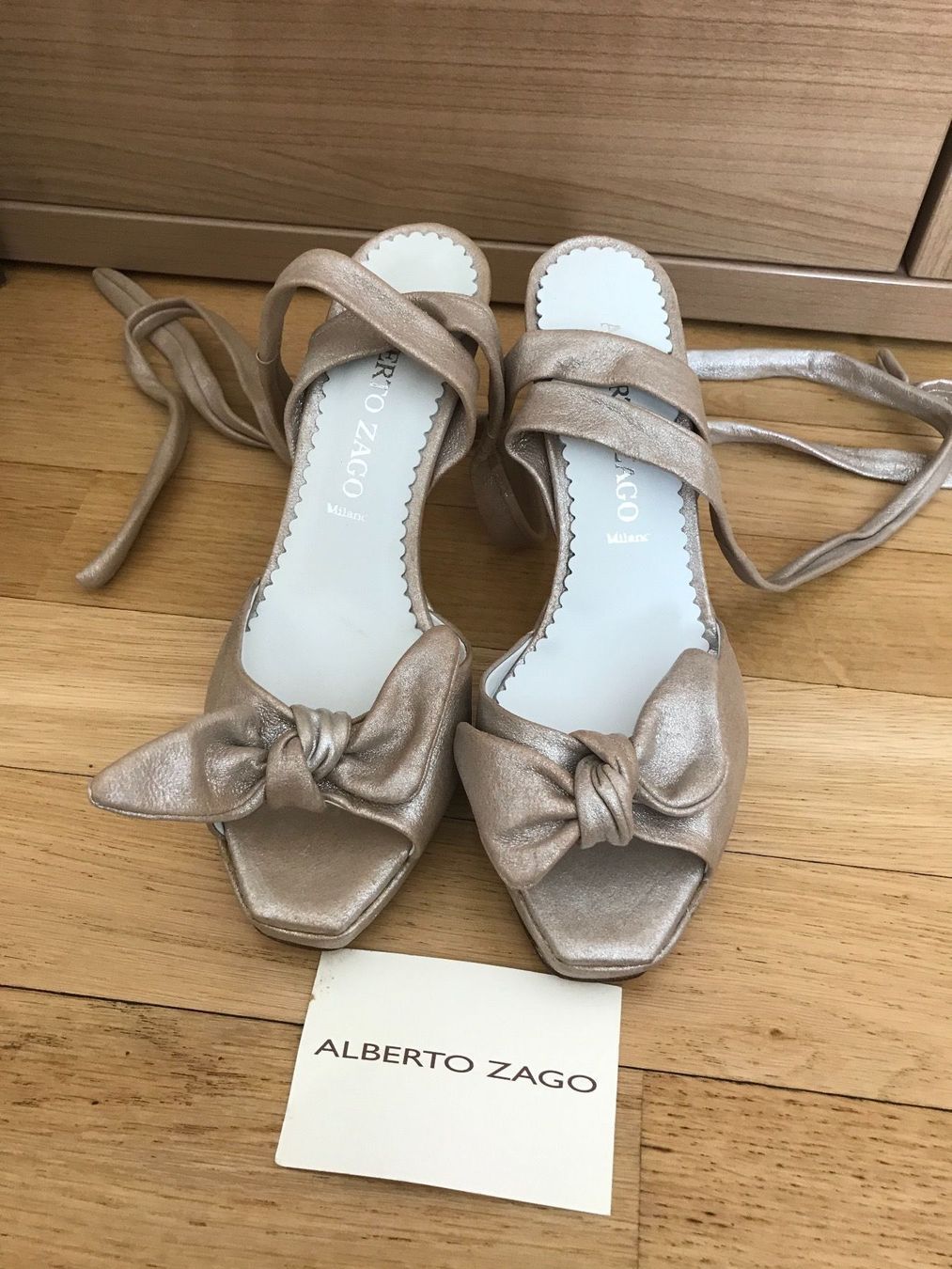 Scarpe da donna: ALBERTO ZAGO PEEPTOES GRÖSSE 38 – Nuovo (secondo la descrizione) da Zürich venduto da schneeflocke303 2