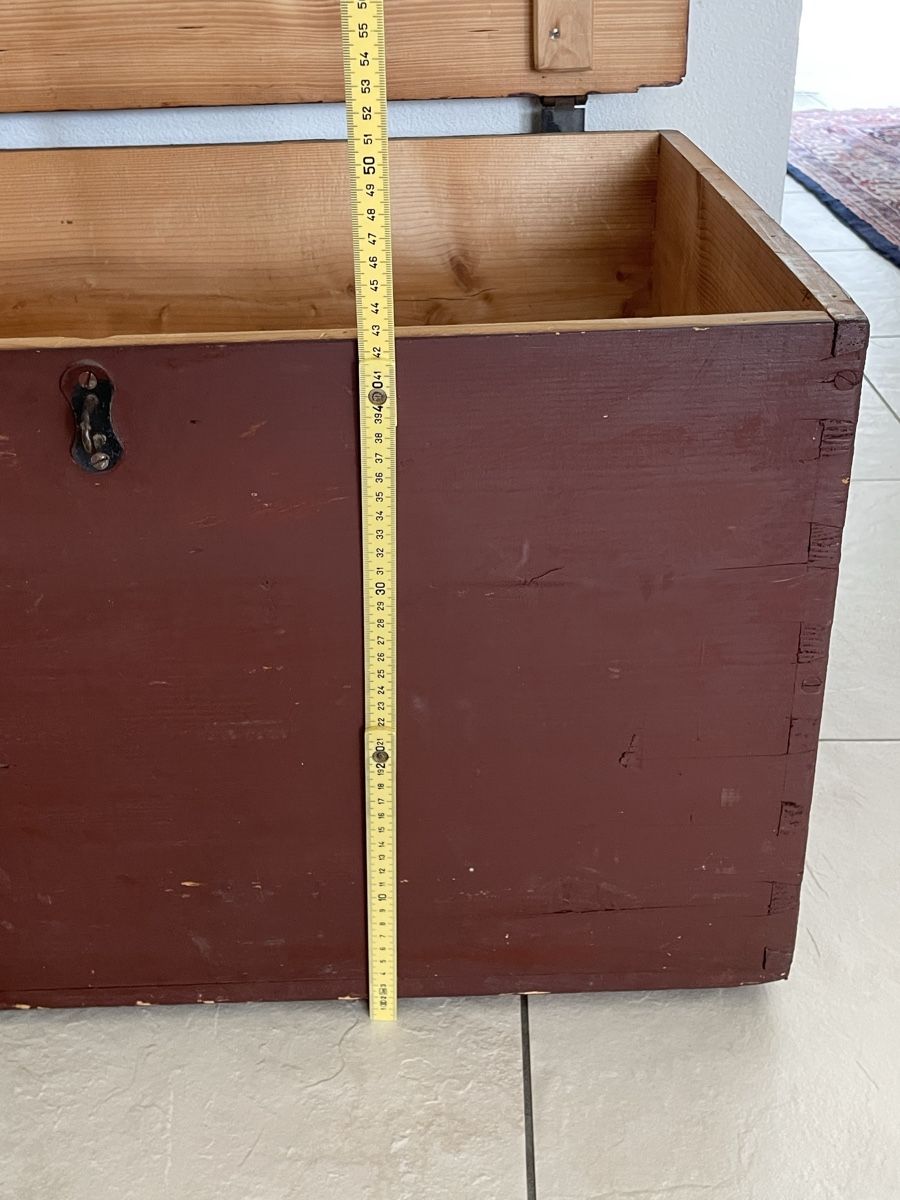 Cassapanche: Antique Holztruhe – Usato da Richterswil venduto da Prangins9 6