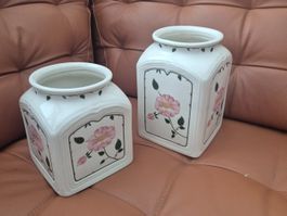 2 pots porcelaine Villeroy et Boch C23