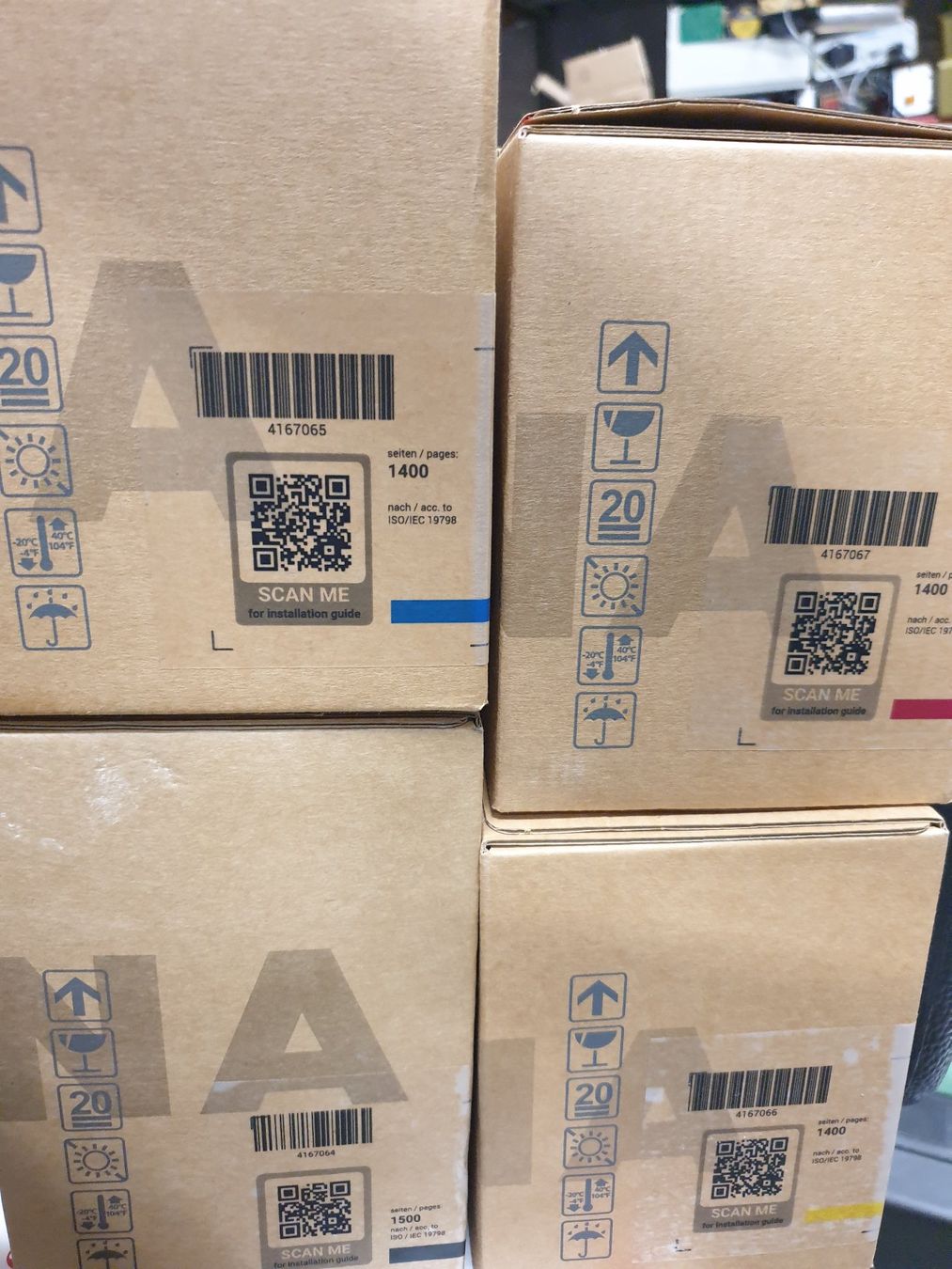 Cartucce per stampanti & toner: HP 201A : cf400, cf401, cf 402, cf403 – Nuovo e nell'imballaggio originale da Ecublens VD venduto da Netfinity