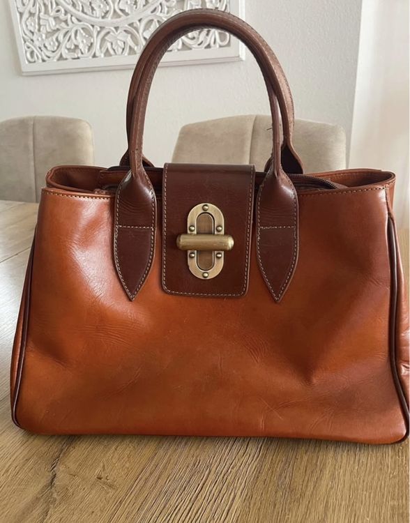 Sac En Cuir EBARRITO - Taille Moyenne - Multicolore - Neuf Avec étiquettes