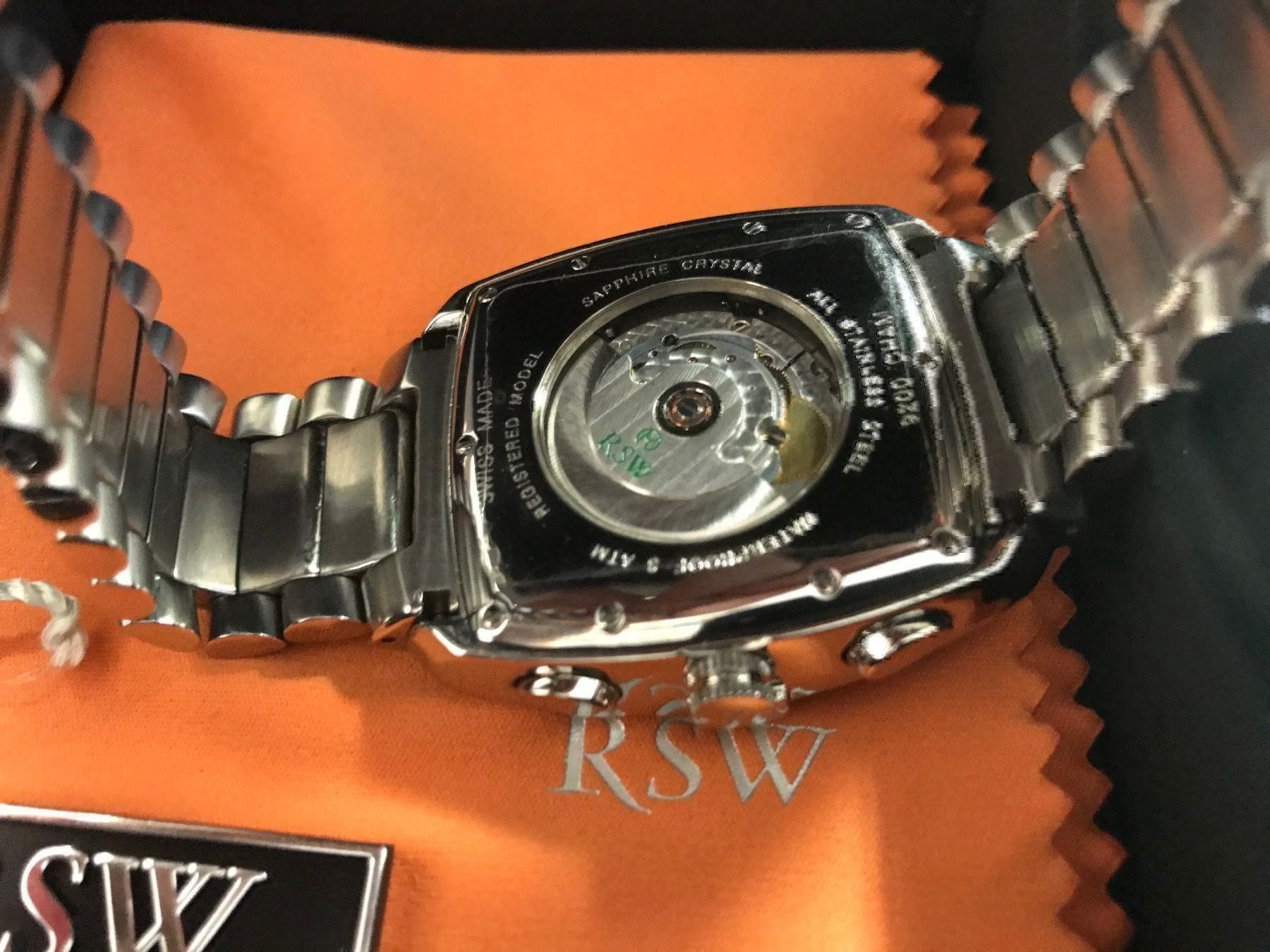 Orologi: Neuer Herrenchronograph RSW SUMO Autom. – Nuovo e nell'imballaggio originale da Rünenberg venduto da Fendi02 6