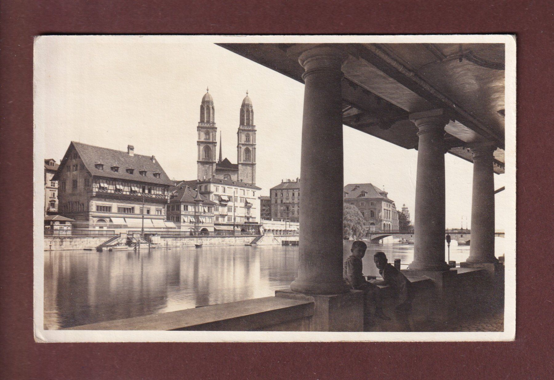 Cartes postales: ZÜRICH - Teilansicht - 1919 Feldpost – D'occasion à Pully par nicecards