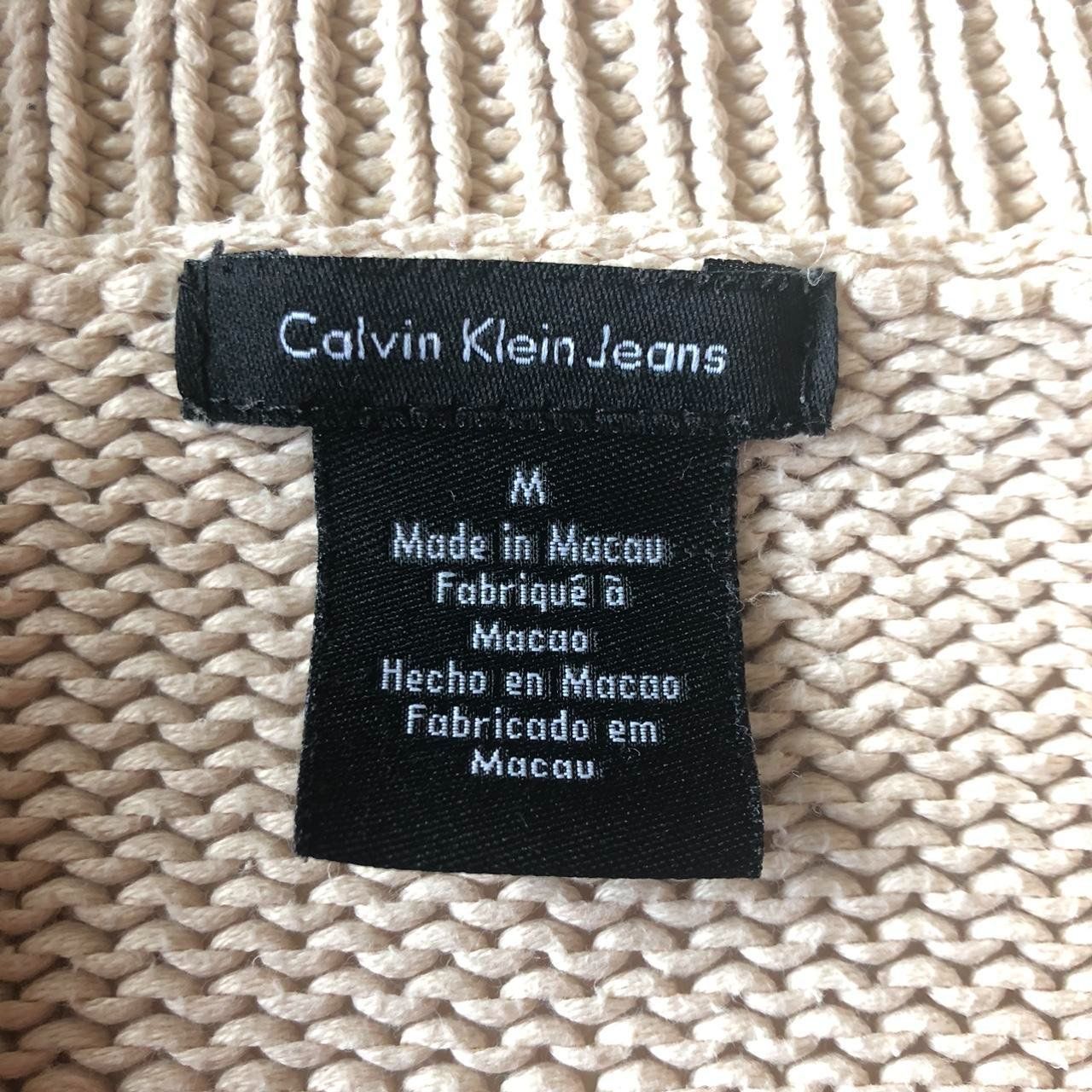 Calvin Klein Maglioni & Felpe: Pull Calvin Klein Jeans Beige Women M – Usato da Genève venduto da ang_7j7j 5