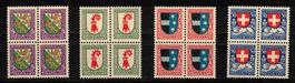Pro Juventute 1926 im 4er-Block, postfrisch **